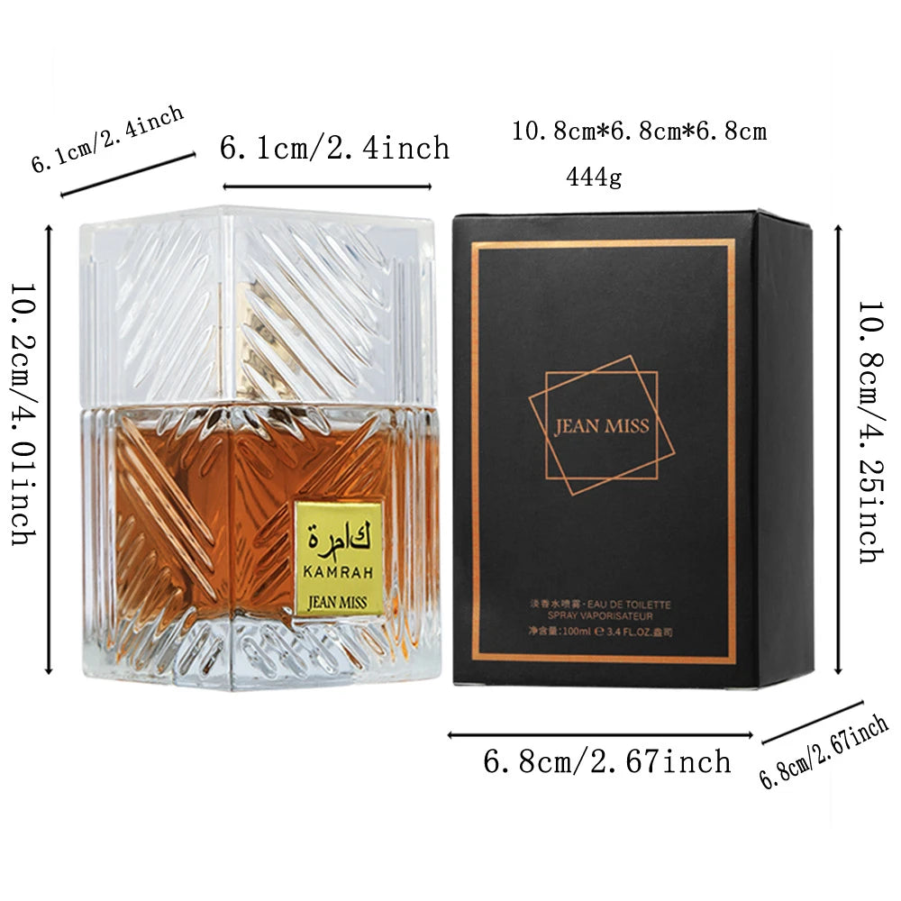 Arabia 100ml Flirt Perfume Unisex Woody Scent Women Eau De Parfum Men Cologne Fragrance духи 100ml Original Women's Perfumes